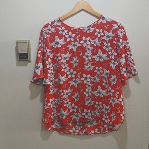 Primark floral print blouse